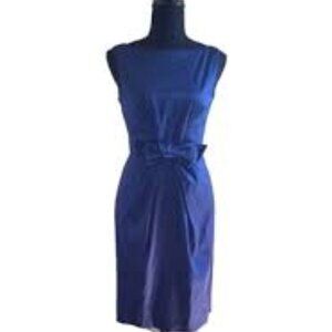Maggy London Timeless Bow front shift Dress SIZE 6